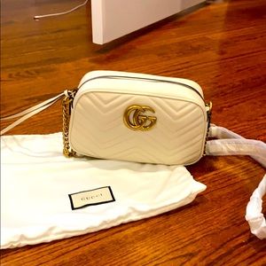 Gucci Marmont Matelasse cross body. New